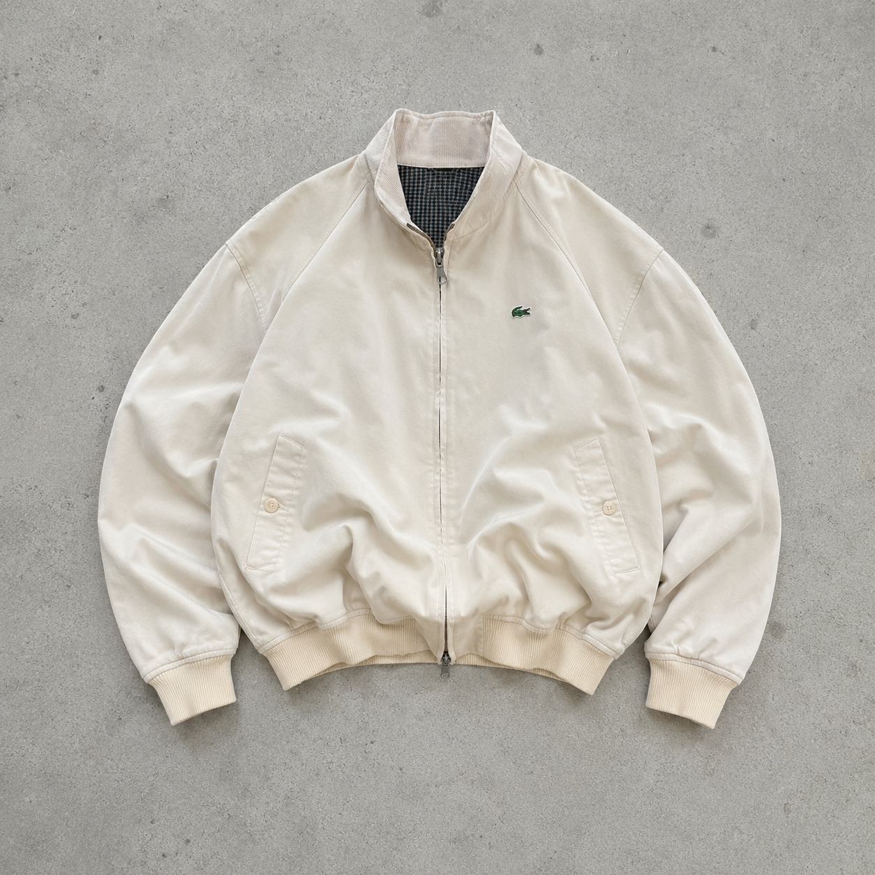 Lacoste Harrington Jacket Creme Limited (L)