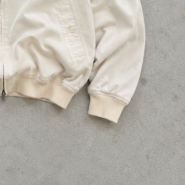 Lacoste Harrington Jacket Creme Limited (L)