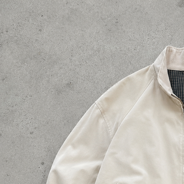 Lacoste Harrington Jacket Creme Limited (L)