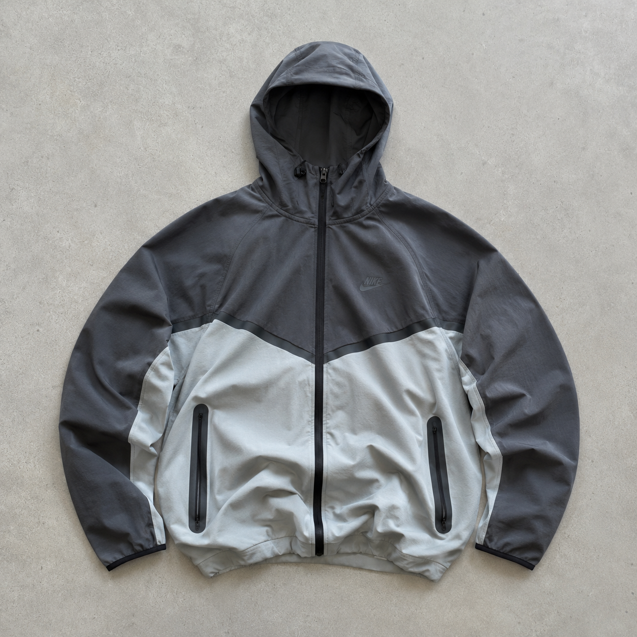Nike Track Jacket Black, Grey Rare (M)