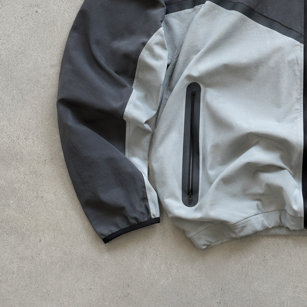 Nike Track Jacket Black, Grey Rare (M)