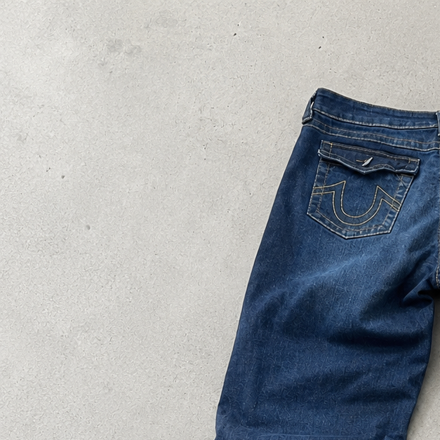 Y2K True Religion Jeans Navy Limited (L)