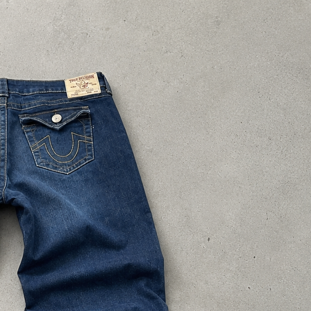 Y2K True Religion Jeans Navy Limited (L)