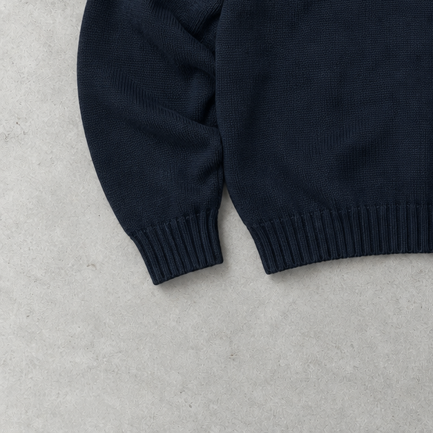 Ralph Lauren Crewneck Sweater Marineblau Rare (XL) Stitched Logo
