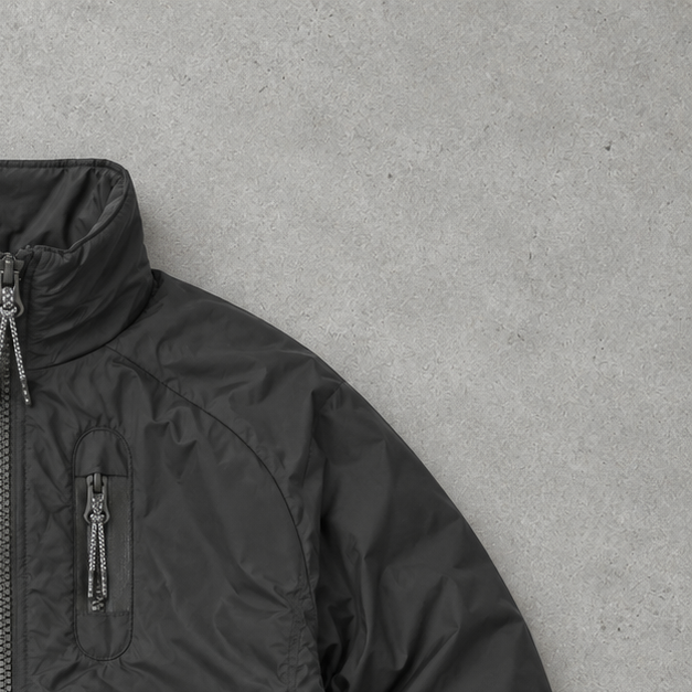 Doudoune Nike noire rare (M) logo brodé