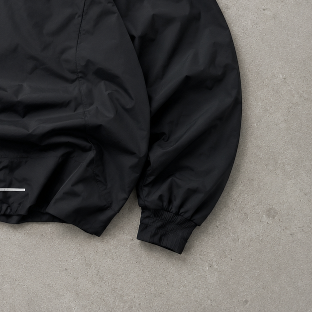 Y2K Vintage Nike Windbreaker Black Limited (S)