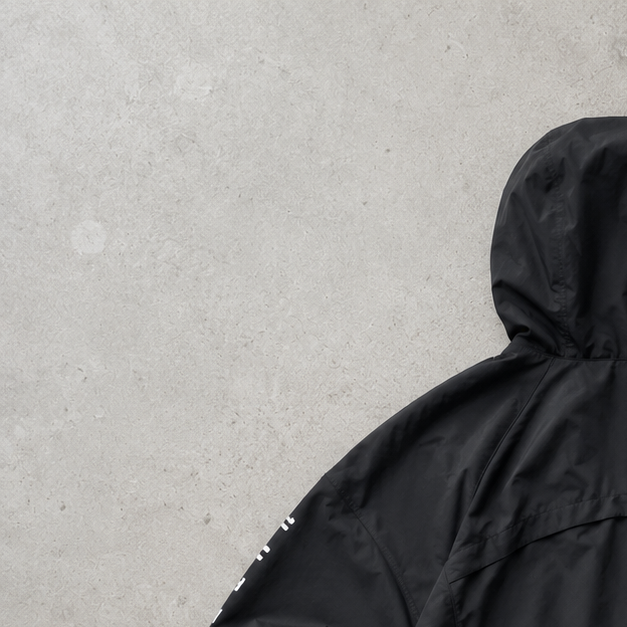 Y2K Vintage Nike Windbreaker Black Limited (S)