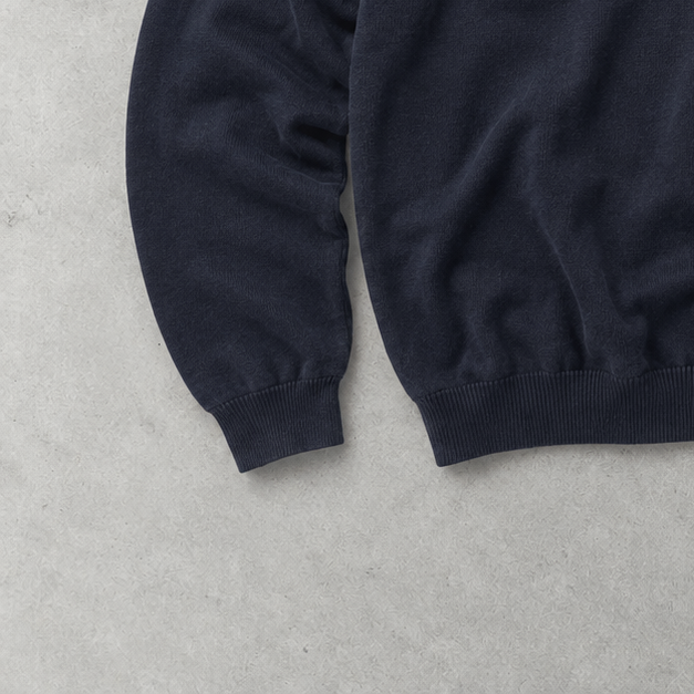 Ralph Lauren V-Neck Sweater Marineblau Rare (XL)