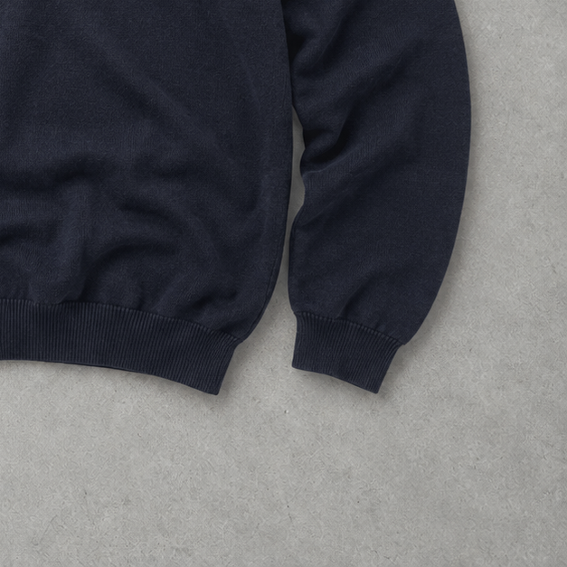 Ralph Lauren V-Neck Sweater Marineblau Rare (XL)