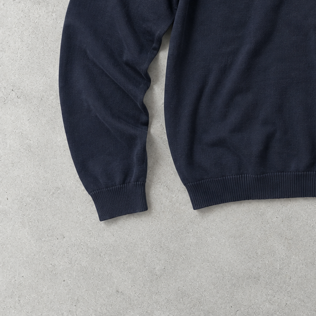 Ralph Lauren V-Neck Sweater Marineblau Rare (XL)