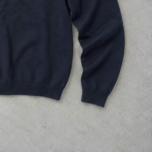 Ralph Lauren V-Neck Sweater Marineblau Rare (XL)