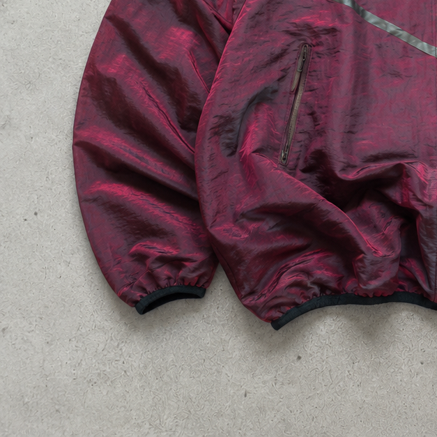 Nike Windbreaker Burgunderrot, Red Rare (M)