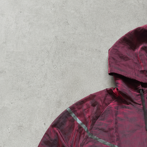 Nike Windbreaker Burgunderrot, Red Rare (M)