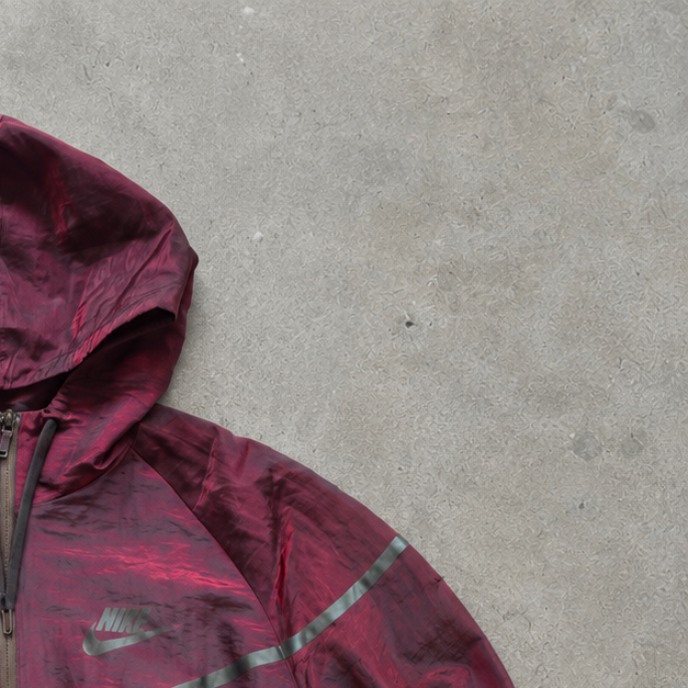 Nike Windbreaker Burgunderrot, Red Rare (M)