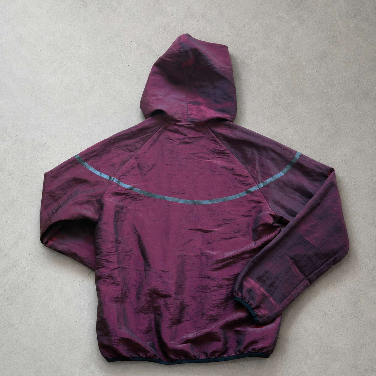Nike Windbreaker Burgunderrot, Red Rare (M)