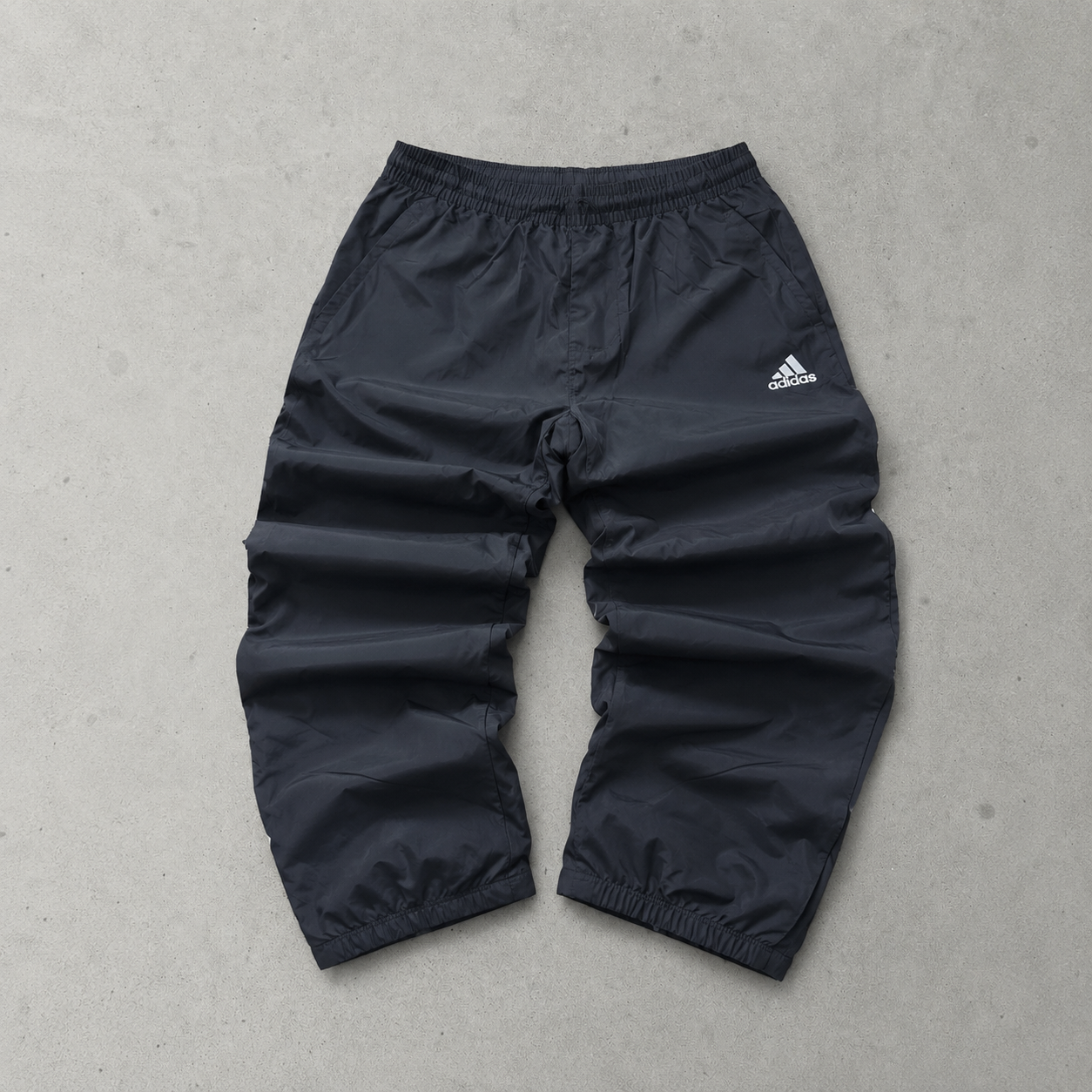 y2k Adidas Pants Schwarz, Weiß Rare (S)