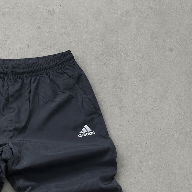 y2k Adidas Pants Schwarz, Weiß Rare (S)