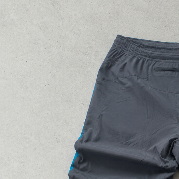 Nike Track Pants Grau, Blau Rare (M)