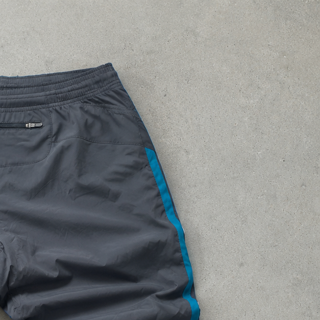 Nike Track Pants Grau, Blau Rare (M)