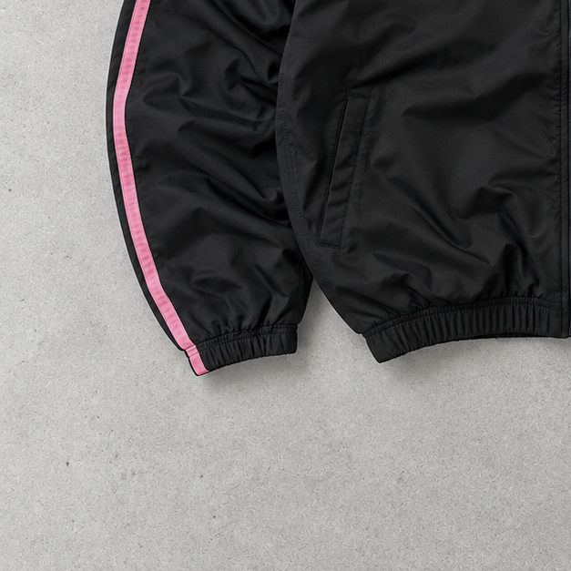 Adidas Trainingsjacke Schwarz/Pink Rar (M)