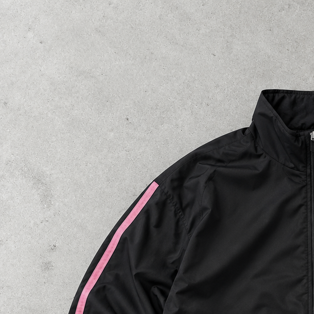 Adidas Trainingsjacke Schwarz/Pink Rar (M)