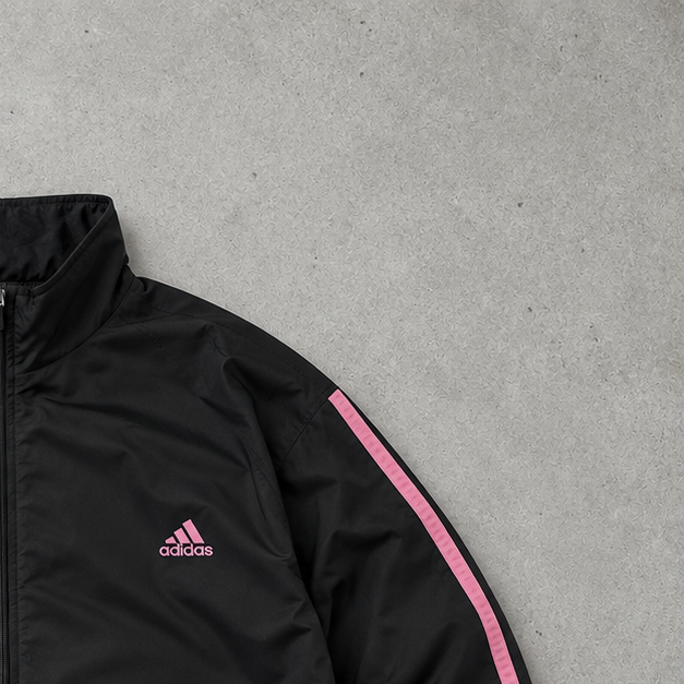 Adidas Trainingsjacke Schwarz/Pink Rar (M)