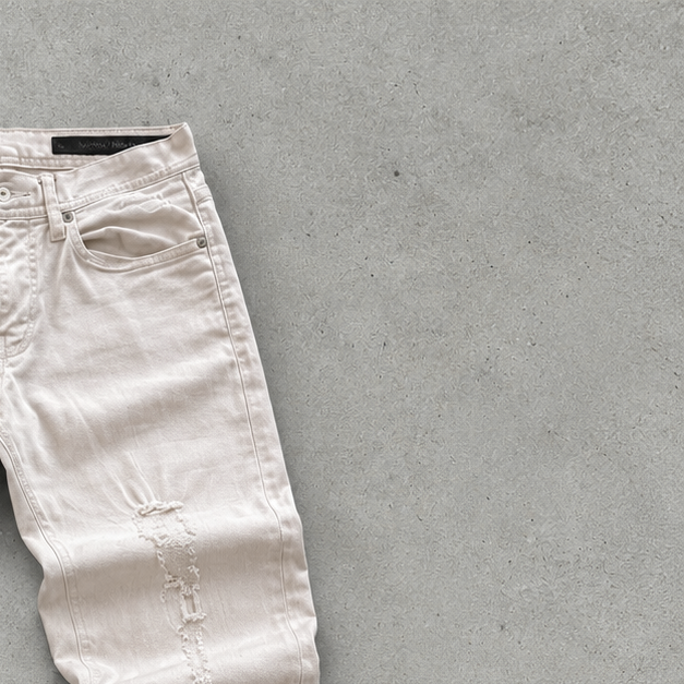 Armani Exchange Slim Pants White Rare (S)
