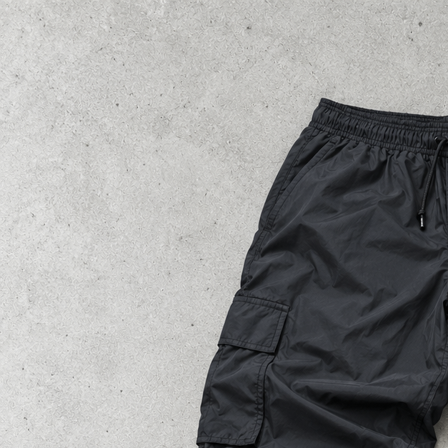 Y2K Nike Cargo Pants Schwarz Limited (XL)