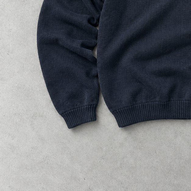Ralph Lauren Zip Sweater Marineblau Rare (XXL)