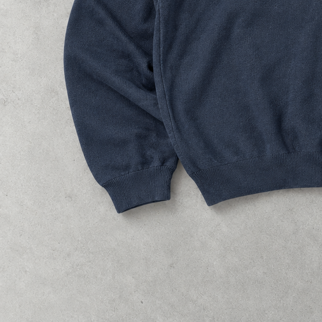 Ralph Lauren Zip Sweater Marineblau Rare (XXL)