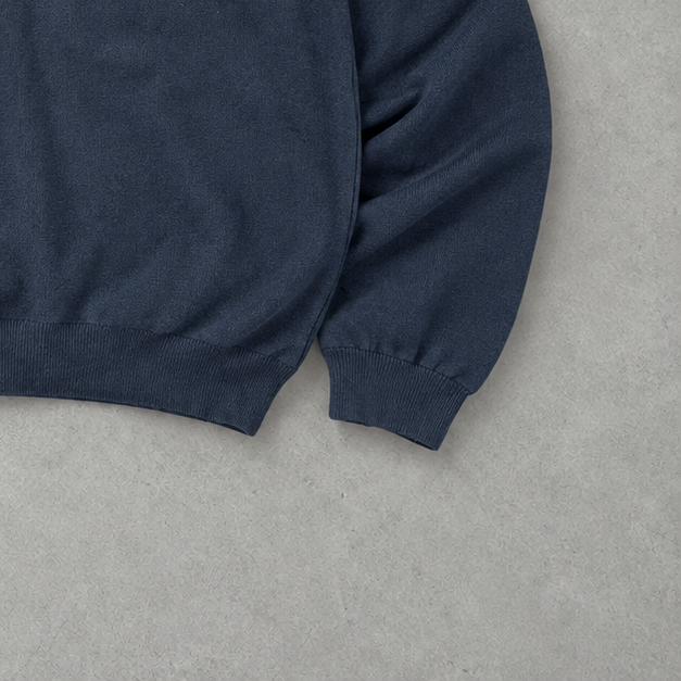 Ralph Lauren Zip Sweater Marineblau Rare (XXL)