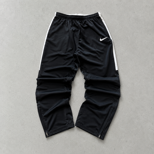 NIKE Track Pants Black / White Rare (XL)