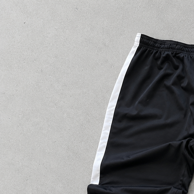 NIKE Track Pants Black / White Rare (XL)
