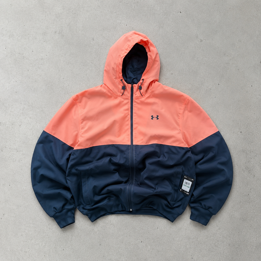Under Armour Windbreaker Korallenrot / Navy Rare (L)