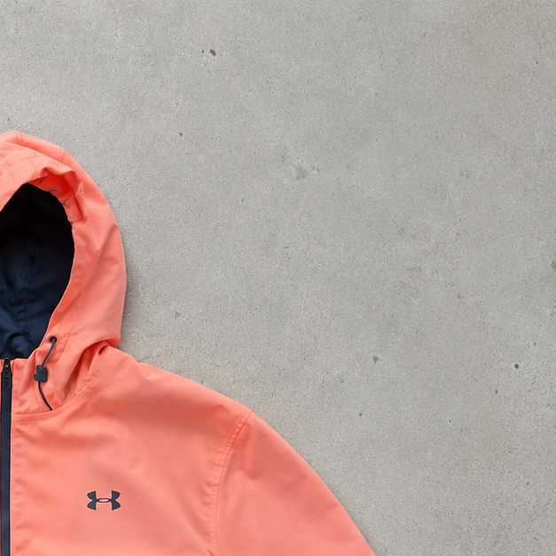 Under Armour Windbreaker Korallenrot / Navy Rare (L)