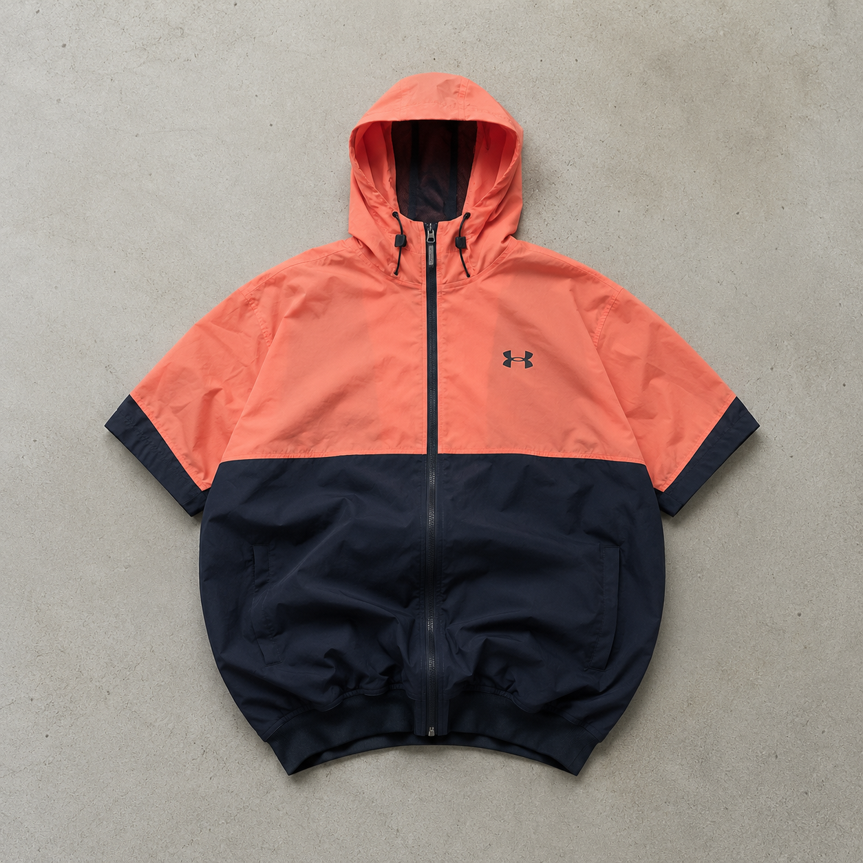 Under Armour Windbreaker Korallenrot / Navy Rare (L)
