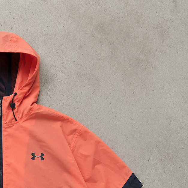 Under Armour Windbreaker Korallenrot / Navy Rare (L)