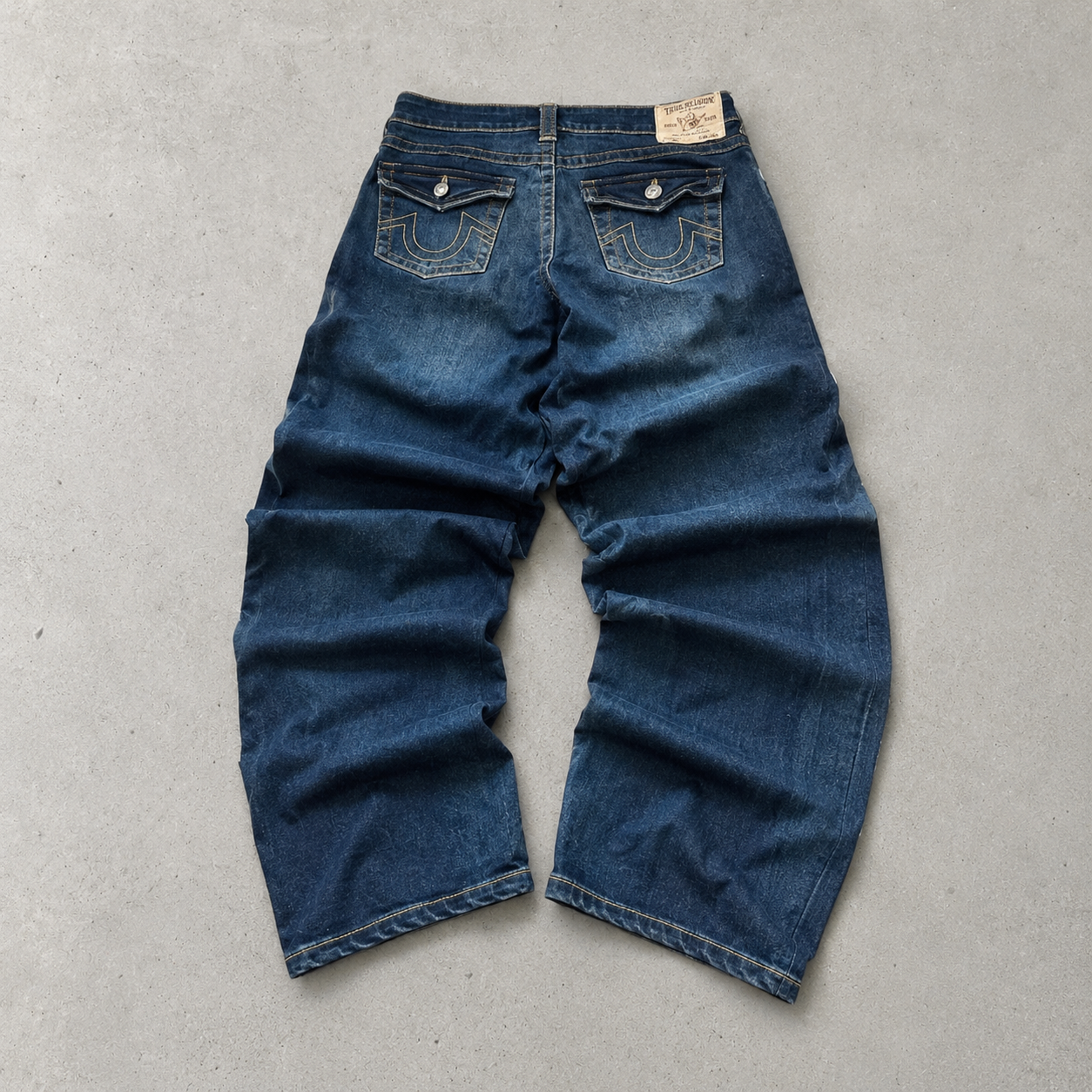 Y2K True Religion Jeans Blue Rare (W26 | DE 42)