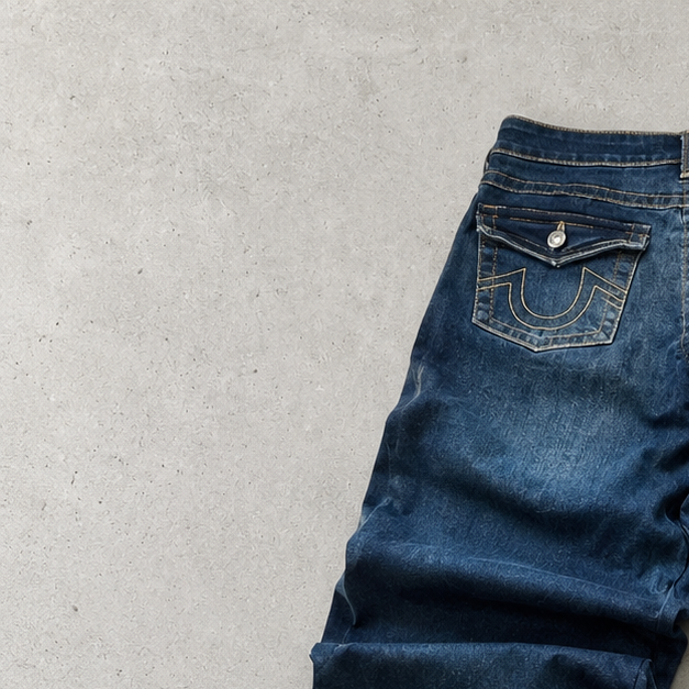Y2K True Religion Jeans Blue Rare (W26 | DE 42)