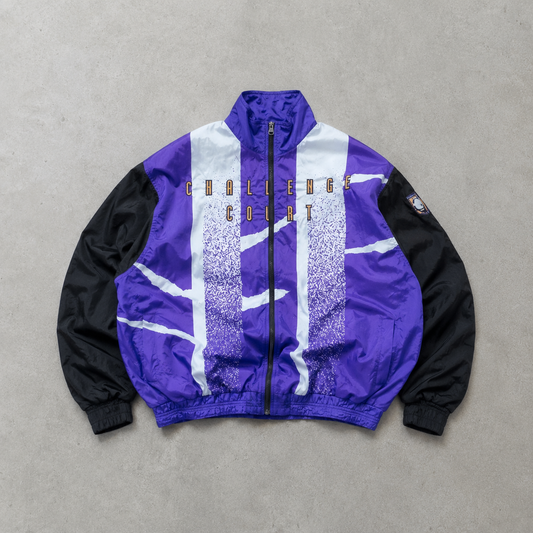 90s Y2K Nike Track Jacket Black, Purple Limited (L)