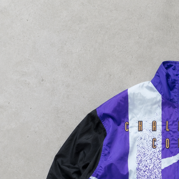 90s Y2K Nike Track Jacket Black, Purple Limited (L)