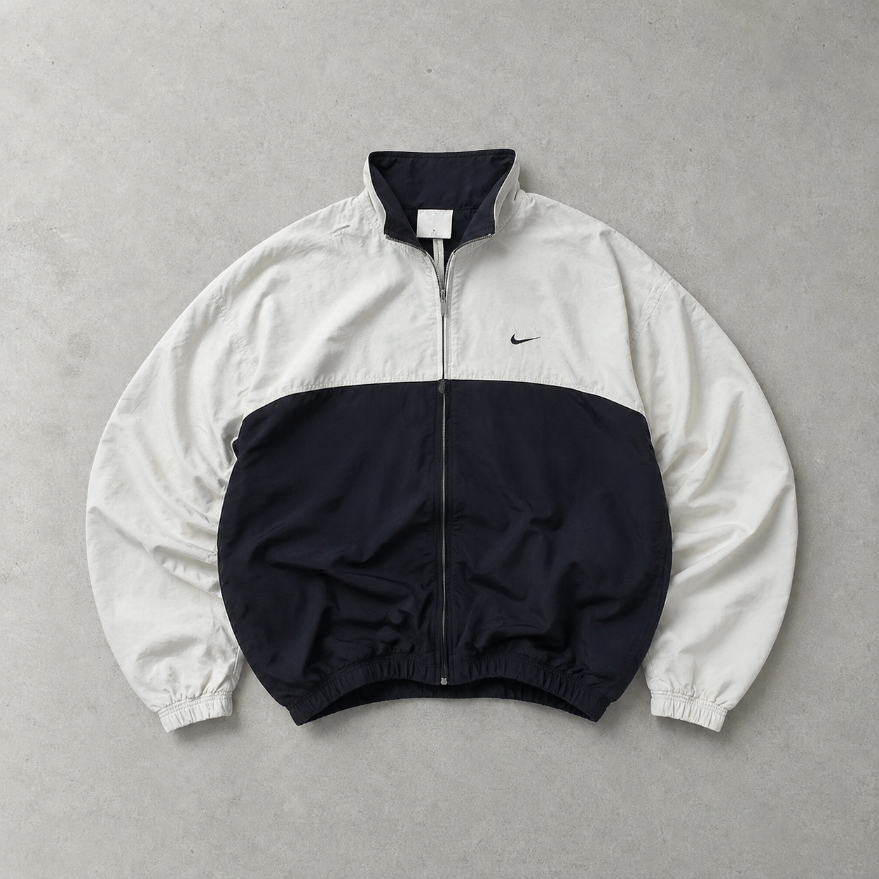 Nike Jacket Weiß, Marineblau Rare (L)