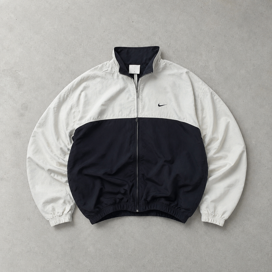 Nike Jacket Weiß, Marineblau Rare (L)