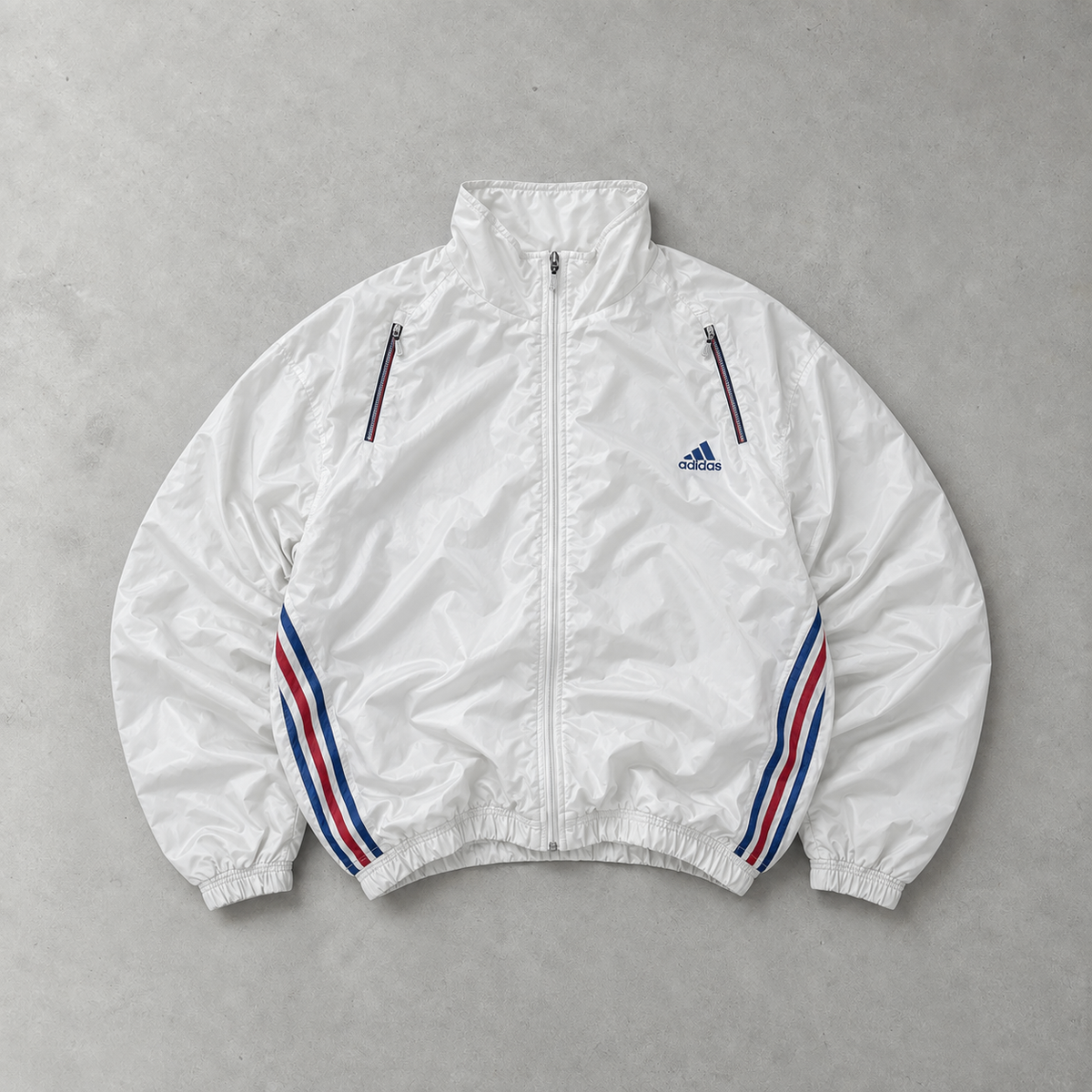 2000 Adidas Track Jacket White Rare (M)