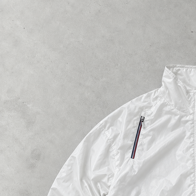2000 Adidas Track Jacket White Rare (M)