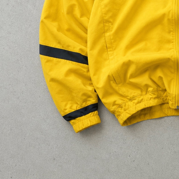 FC Barcelona Y2K Vintage Nike Track Jacket Yellow, Black Rare (S)