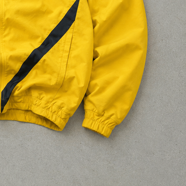 FC Barcelona Y2K Vintage Nike Track Jacket Yellow, Black Rare (S)
