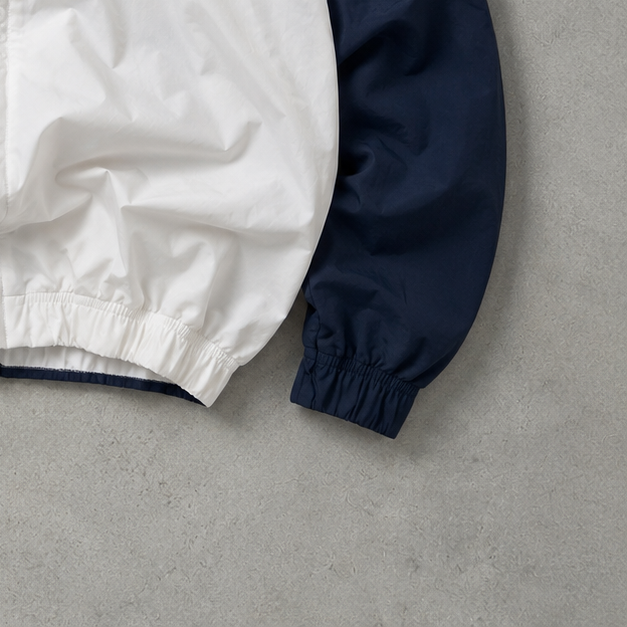 00s Vintage Nike Jacket White, Navy Rare (L)