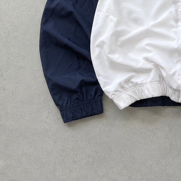 00s Vintage Nike Jacket White, Navy Rare (L)