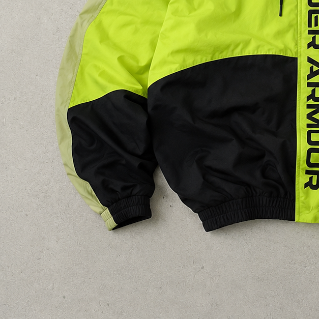 Under Armour Windbreaker Black / Mintgrün Limited (L)